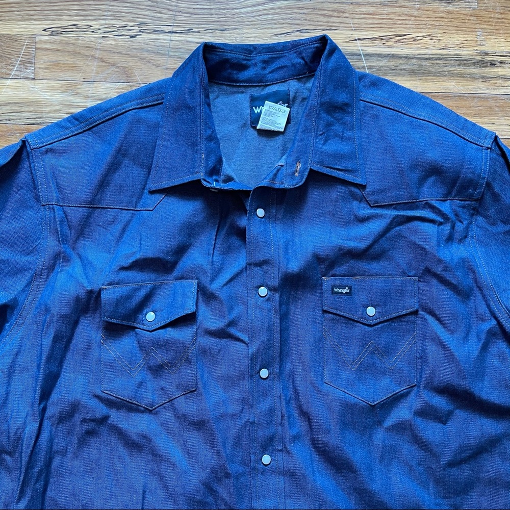 Men’s New Wrangler Raw Denim Top